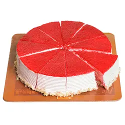 کیک توت فرنگی