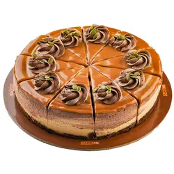 کیک کرانچی تخمه کدو