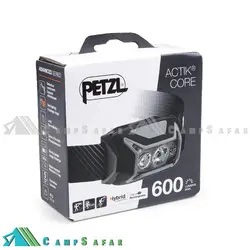 چراغ پیشانی پتزل PETZL مدل ACTIK CORE 600 - کمپ سفر فروشگاه لوازم کوهنوردی