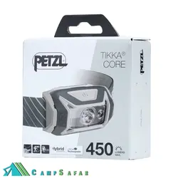 چراغ پیشانی پتزل PETZL مدل ACTIK CORE 600 - کمپ سفر فروشگاه لوازم کوهنوردی