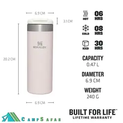 ماگ کوهنوردی استنلی مدل AEROLIGHT TRANSIT 470 - کمپ سفر