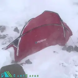 چادر کوهنوردی هاسکی HUSKY مدل FLAME 1 - مناسب ارتفاع و شرایط سخت