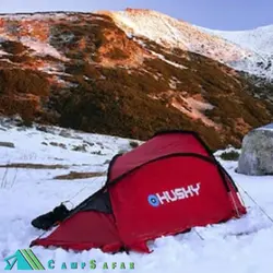 چادر کوهنوردی هاسکی HUSKY مدل FLAME 1 - مناسب ارتفاع و شرایط سخت