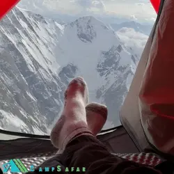 چادر کوهنوردی هاسکی HUSKY مدل FLAME 1 - مناسب ارتفاع و شرایط سخت