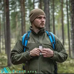 کلاه پلار کوهنوردی HELIKON-TEX مدل WATCH CAP -کلاه تمام پلار