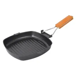 ماهیتابه گریل کمپینگ SGP سایز 24 - تابه مسافرتی GRILL
