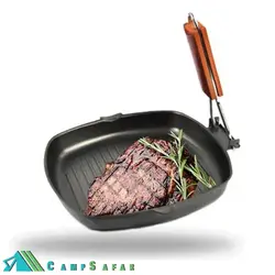 ماهیتابه گریل کمپینگ SGP سایز 24 - تابه مسافرتی GRILL