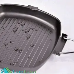 ماهیتابه گریل کمپینگ SGP سایز 24 - تابه مسافرتی GRILL