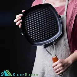 ماهیتابه گریل کمپینگ SGP سایز 24 - تابه مسافرتی GRILL