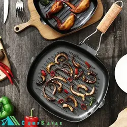 ماهیتابه گریل کمپینگ SGP سایز 24 - تابه مسافرتی GRILL