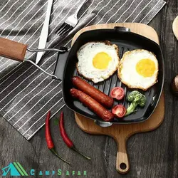 ماهیتابه گریل کمپینگ SGP سایز 24 - تابه مسافرتی GRILL