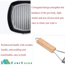 ماهیتابه گریل کمپینگ SGP سایز 24 - تابه مسافرتی GRILL