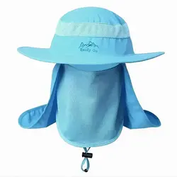 کلاه آفتابگیر کوهنوردی READY GO - سه تکه با نقاب پهن و بلند