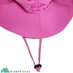 کلاه آفتابگیر کوهنوردی READY GO - سه تکه با نقاب پهن و بلند