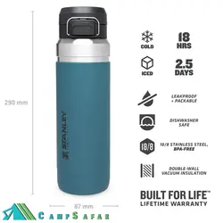 ماگ کوهنوردی استنلی مدل QUICK-FLIP 1060ml - کمپ سفر فروشگاه لوازم کوهنوردی