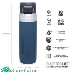 ماگ کوهنوردی استنلی مدل QUICK-FLIP 1060ml - کمپ سفر فروشگاه لوازم کوهنوردی