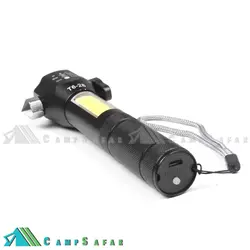 چراغ قوه کمپینگ COB مدل T6-28 - شارژی - کمپ سفر فروشگاه لوازم کوهنوردی