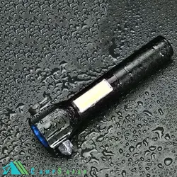 چراغ قوه کمپینگ COB مدل T6-28 - شارژی - کمپ سفر فروشگاه لوازم کوهنوردی