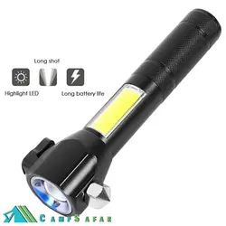 چراغ قوه کمپینگ COB مدل T6-28 - شارژی - کمپ سفر فروشگاه لوازم کوهنوردی