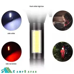 چراغ قوه کمپینگ COB مدل T6-28 - شارژی - کمپ سفر فروشگاه لوازم کوهنوردی