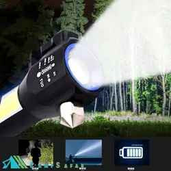 چراغ قوه کمپینگ COB مدل T6-28 - شارژی - کمپ سفر فروشگاه لوازم کوهنوردی