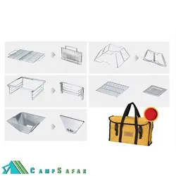 باربیکیو کووآ KOVEA مدل CHARCOAL FIRE CAMP II-M - فروشگاه اینترنتی کمپ سفر