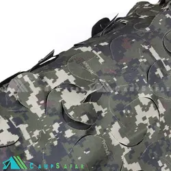 تور استتار طرح پیکسلی جنگلی - پارچه استتار آفرود - کمپ سفر فروشگاه لوازم کوهنوردی