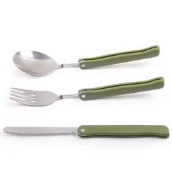 ست قاشق و چنگال و چاقو Forest - کمپ سفر فروشگاه لوازم کمپینگ و مسافرت و کوهنوردی