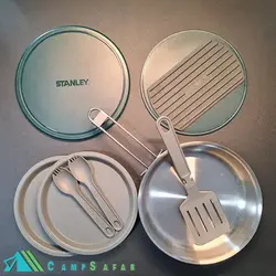 ظروف کوهنوردی استنلی مدل FRY PAN SET - کمپ سفر فروشگاه لوازم کوهنوردی و کمپینگ