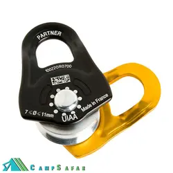 قرقره بلبرینگی پتزل مدل PARTNER - قرقره Petzl - کمپ سفر فروشگاه لوازم کوهنوردی