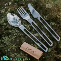 قاشق چنگال چاقو کوهنوردی پریموس مدل CampFire Cutlery - کمپ سفر فروشگاه لوازم کوهنوردی