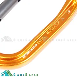 کارابین قرقره دار ساده پتزل مدل ROLLCLIP A - کمپ سفر فروشگاه لوازم کمپینگ و کوهنوردی