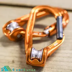 کارابین قرقره دار ساده پتزل مدل ROLLCLIP A - کمپ سفر فروشگاه لوازم کمپینگ و کوهنوردی