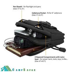 کیف دوشی تاکتیکال Molle Pouch - کمپ سفر فروشگاه لوازم کوهنوردی و کمپینگ و مسافرت