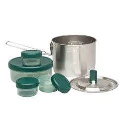 ظروف کوهنوردی استنلی COOK+ STORE SET - کمپ سفر فروشگاه لوازم کمپ و کوهنوردی