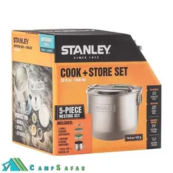 ظروف کوهنوردی استنلی COOK+ STORE SET - کمپ سفر فروشگاه لوازم کمپ و کوهنوردی