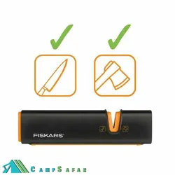 چاقو تیز کن Fiskars فیسکارس مدل XSharp - کمپ سفر فروشگاه لوازم کوهنوردی