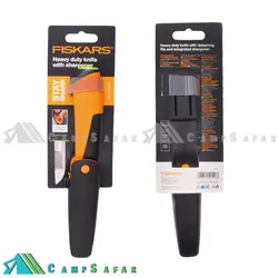 چاقو کمپینگ Fiskars فیسکارس مدل Heavy Duty - کمپ سفر فروشگاه لوازم کوهنوردی