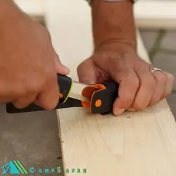 چاقو کمپینگ Fiskars فیسکارس مدل Heavy Duty - کمپ سفر فروشگاه لوازم کوهنوردی