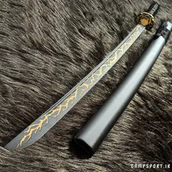 شمشیر سامورایی کاتانا black-Zenitsu