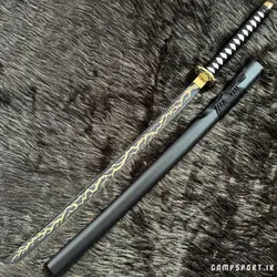 شمشیر سامورایی کاتانا black-Zenitsu