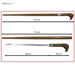 شمشیر مخفی عصایی طرح عقاب