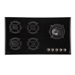 گاز صفحه ای بیمکث مدل MG 0016 مشکی نیلوفر