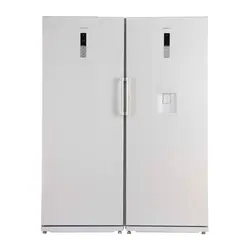 یخچال فریزر دو قلو 16 فوت نانو پلاس امرسان سفید (یخچال)