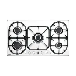 اجاق گاز صفحه ای استیل البرز مدل S-5905
