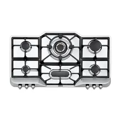 اجاق گاز صفحه ای استیل البرز مدل S-6901