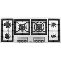 اجاق گاز صفحه ای استیل البرز مدل S-6125i