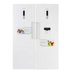 یخچال فریزر دوقلو سینجر عرض 60 مدل STAR-RFW سفید