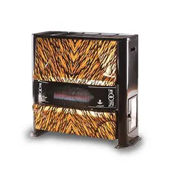 بخاری گازی شارق توس مدل آذر 100 گرافیک