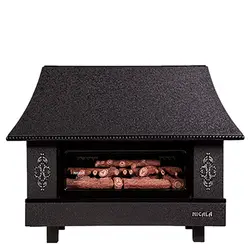 بخاری گازی شومینه ای نیک کالا مدل نفیس MC30